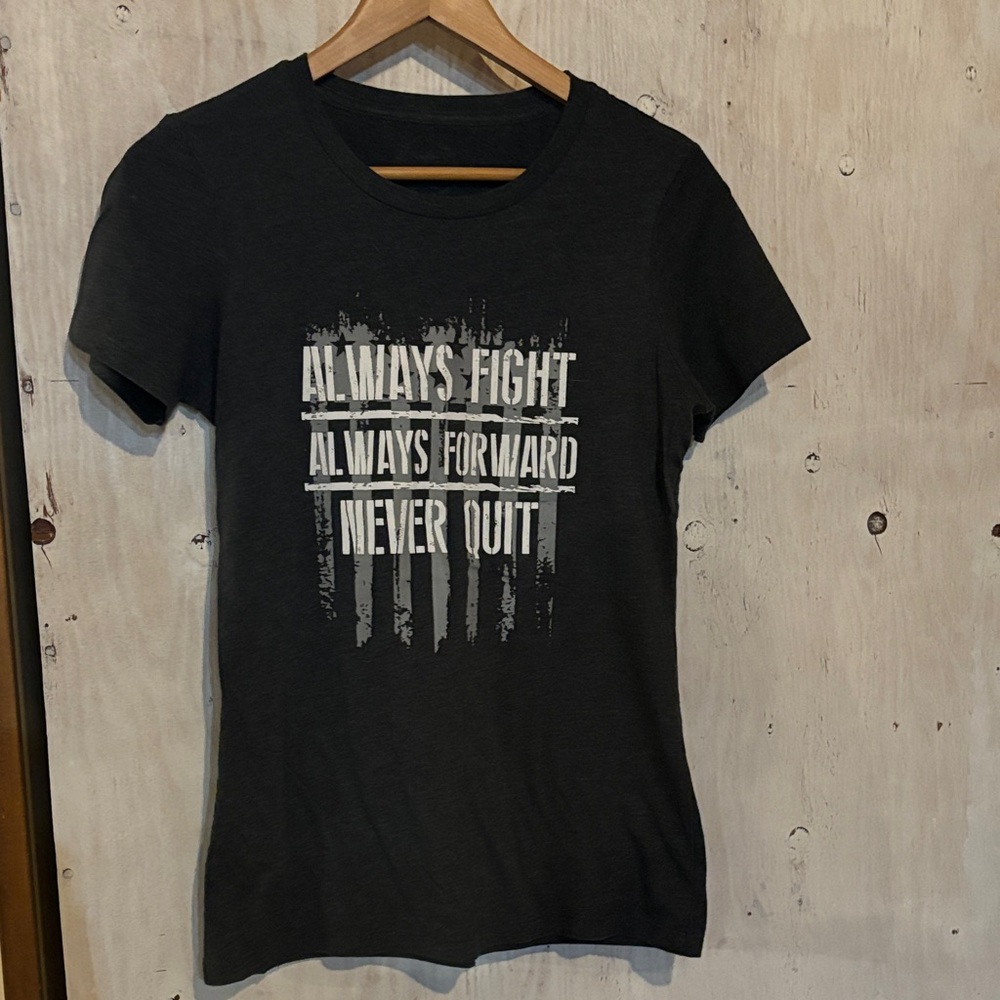 Dark Grey Motivational Graphic Tee